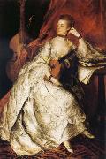 Thomas Gainsborough Miss Anne Ford oil on canvas